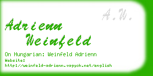 adrienn weinfeld business card